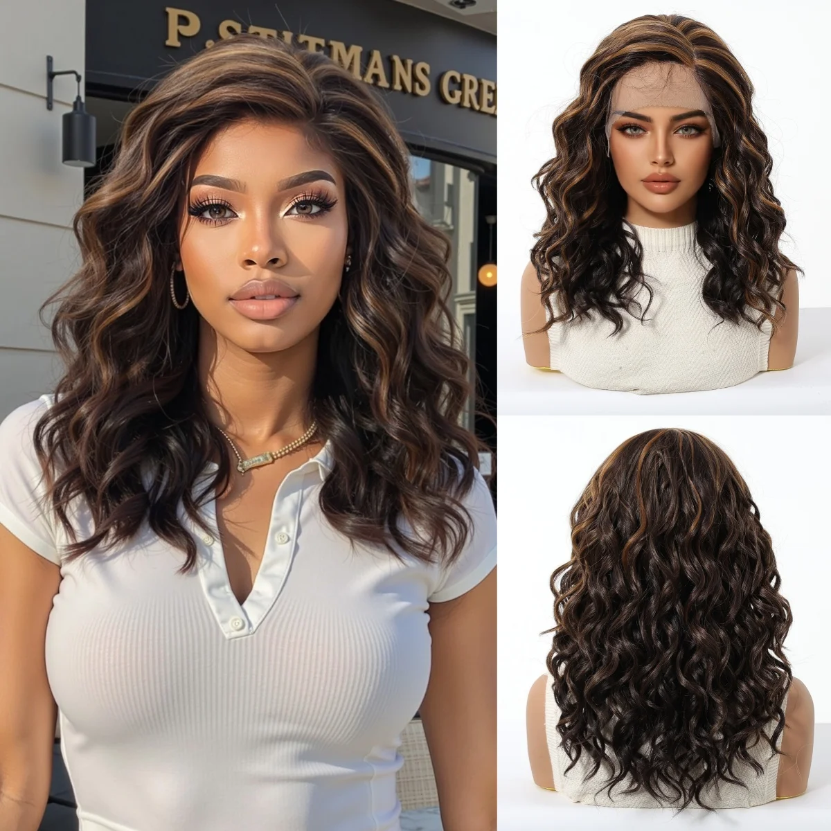 Henry margu 13*5 парик фронта шнурка