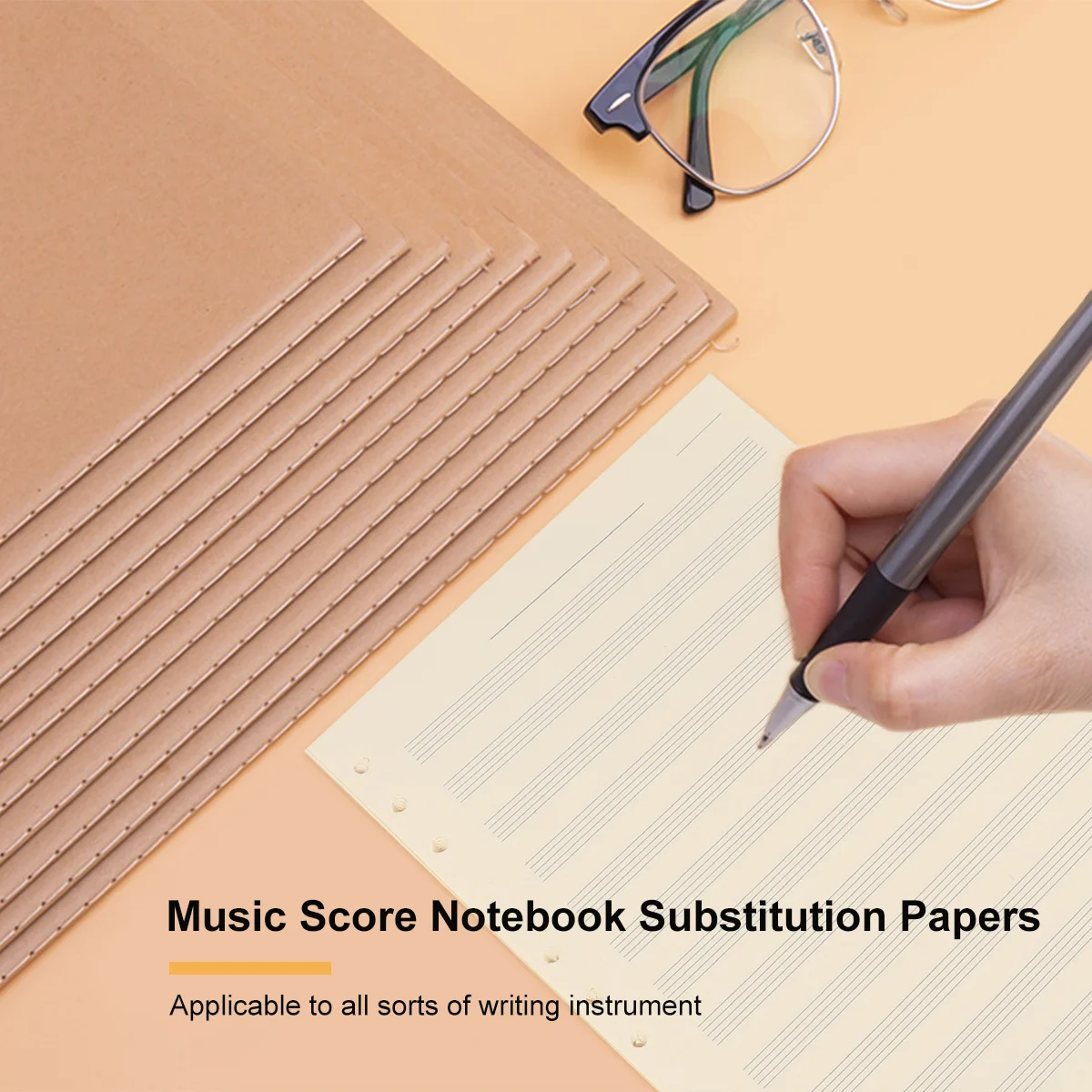 100 листов сменных стержней для рукописного письма - Фотография_2