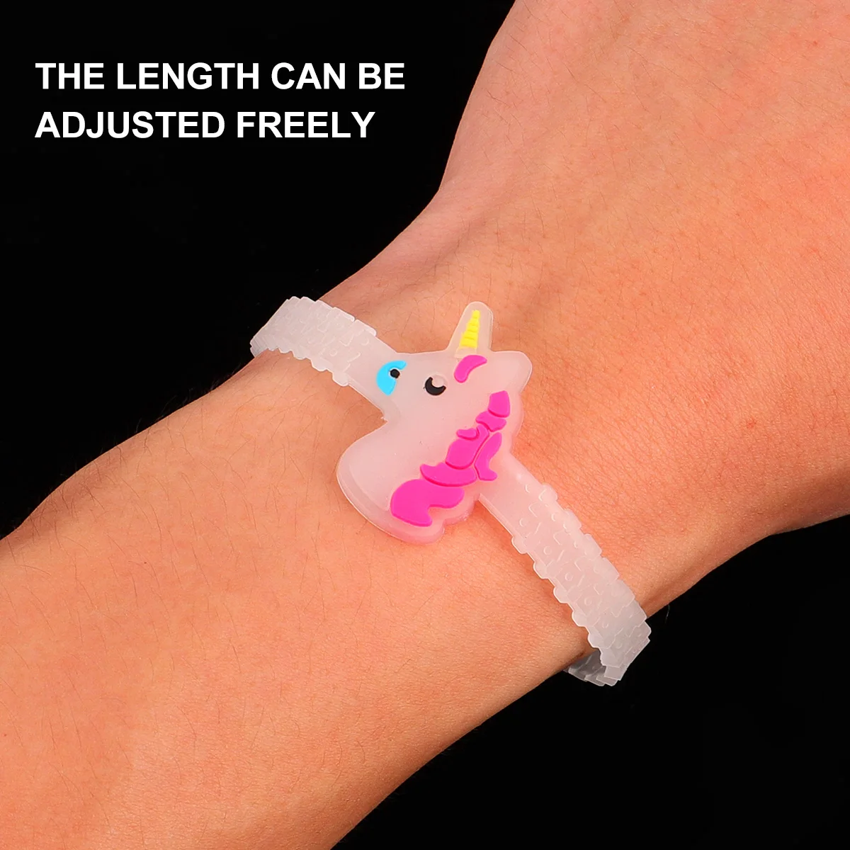 Браслет силиконовые светящиеся - Фотография_4