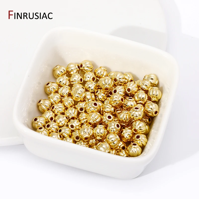 К позолоченные латунные бусины-разделители для фонарей - Фотография_4