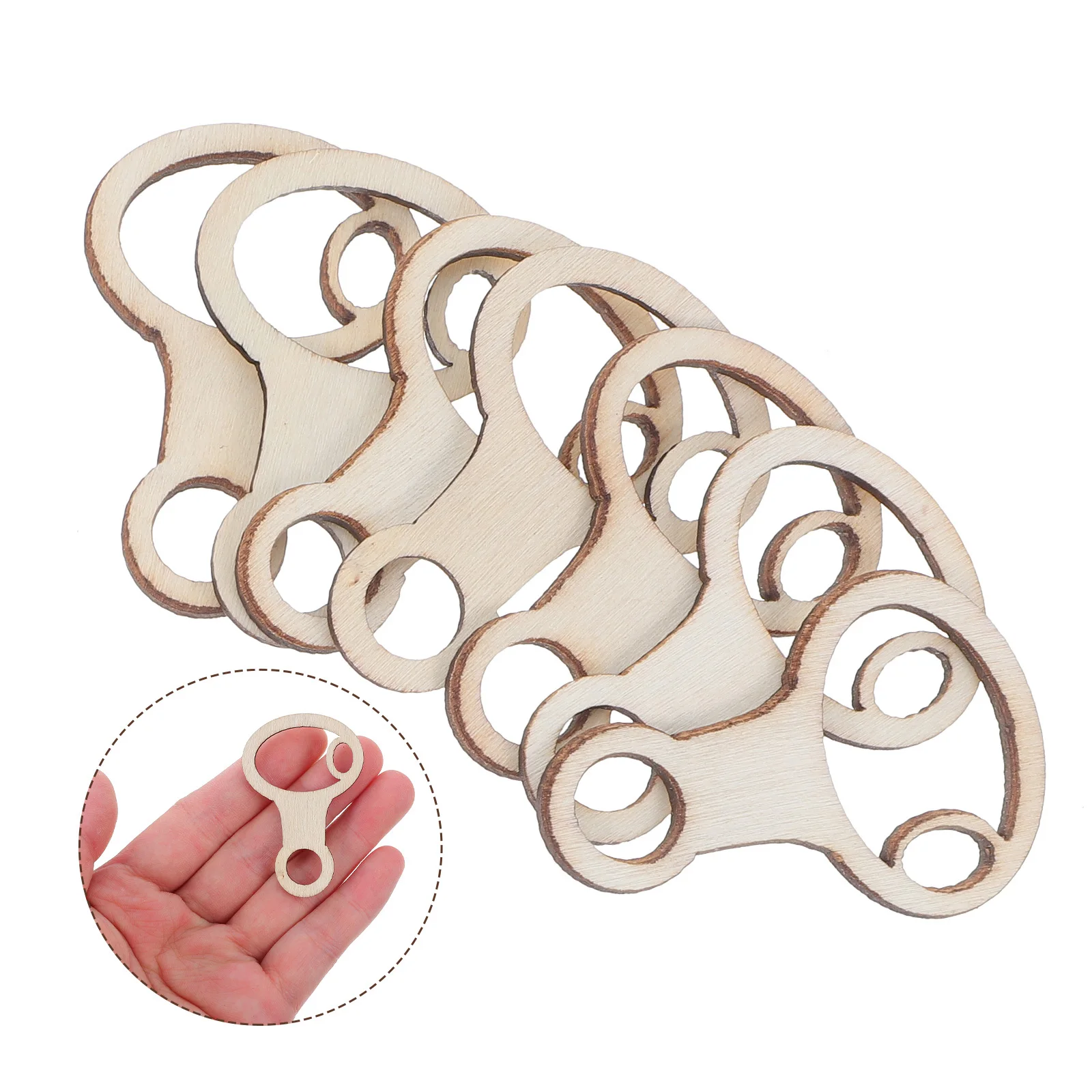 Деревянная нить для вышивания