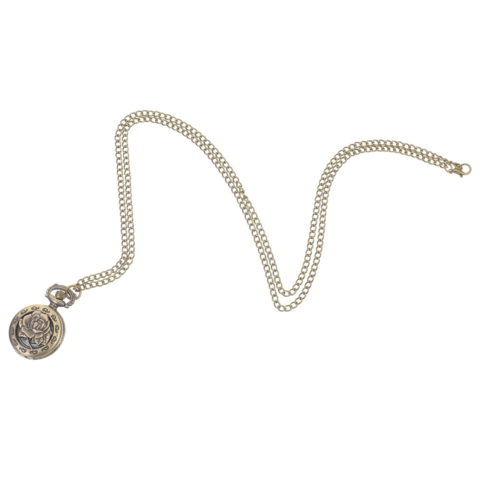 Бронзовые кварцевые карманные часы - Фотография_3