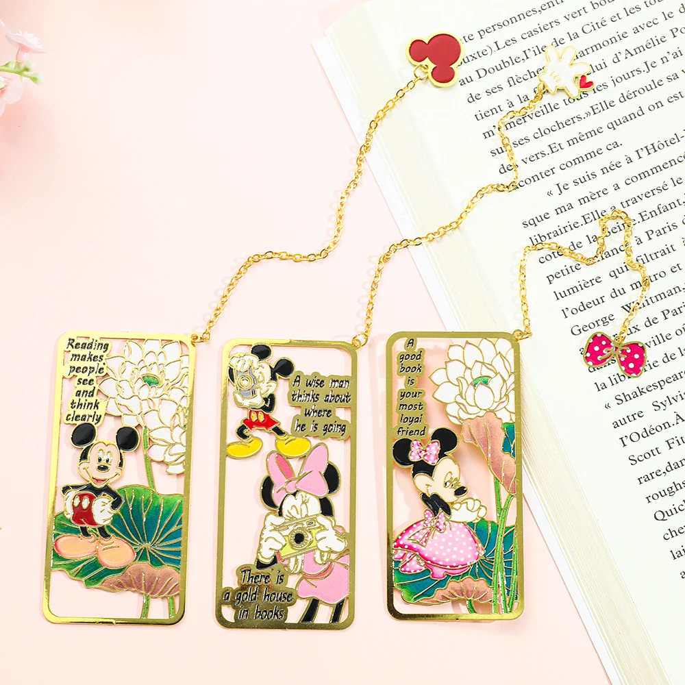 Металлические закладки с микки и минни - Фотография_2