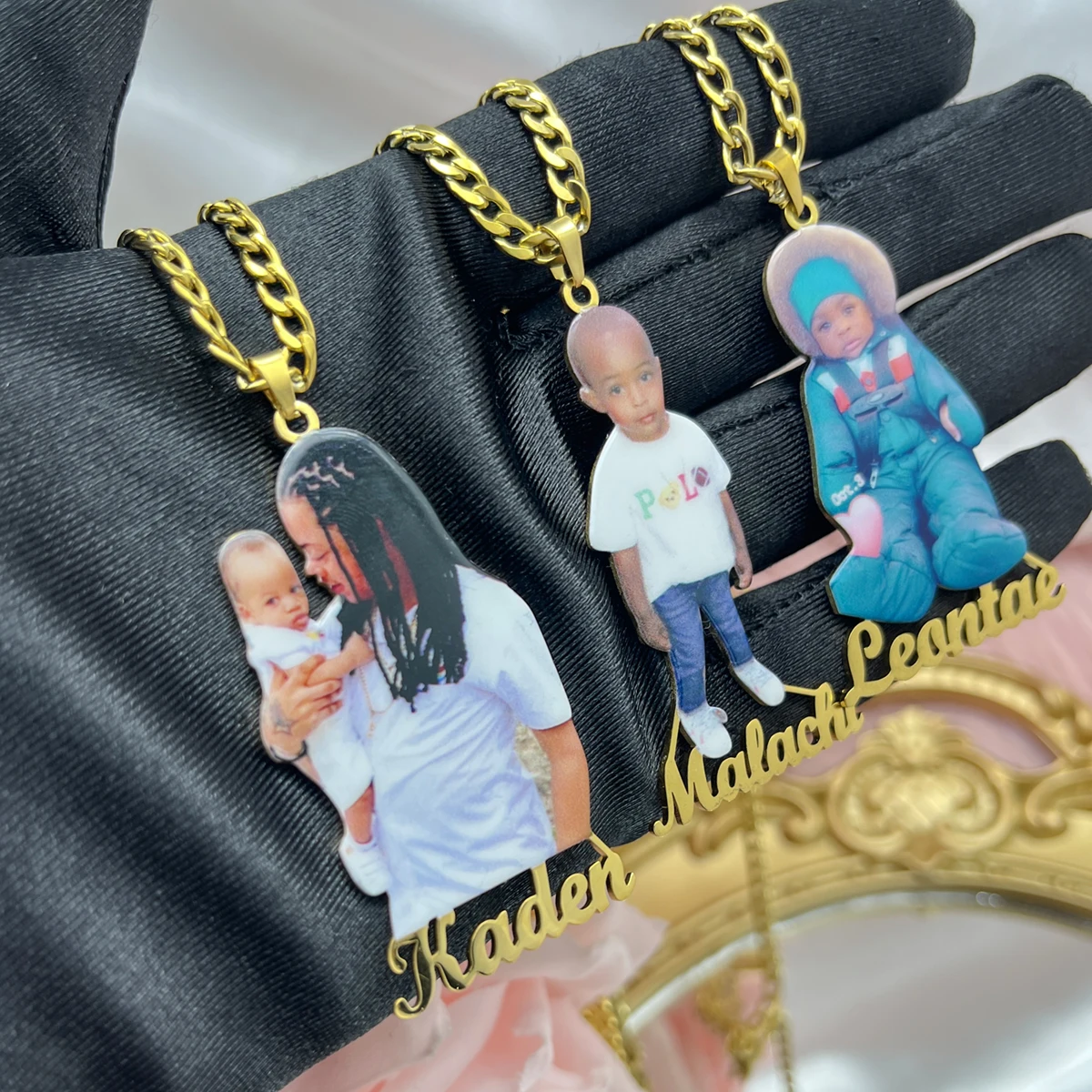 Ожерелье с фото имени на заказ - Фотография_3