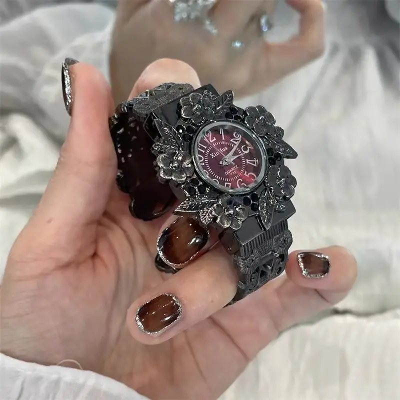Женские часы-браслет в стиле ретро relojes - Фотография_6