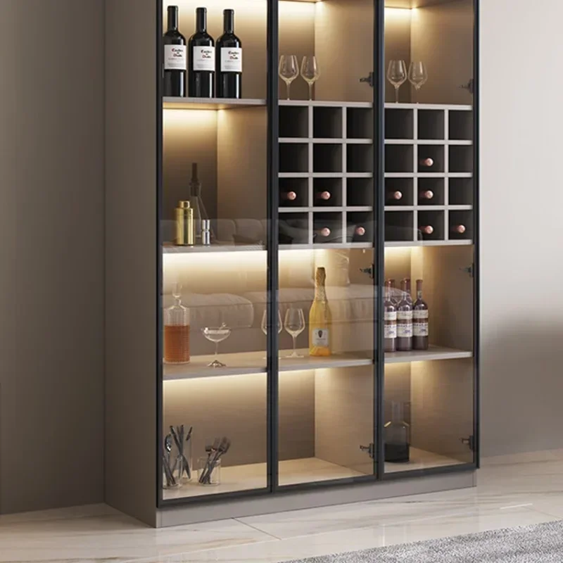 Display glass wine cabinets living - Фотография_6