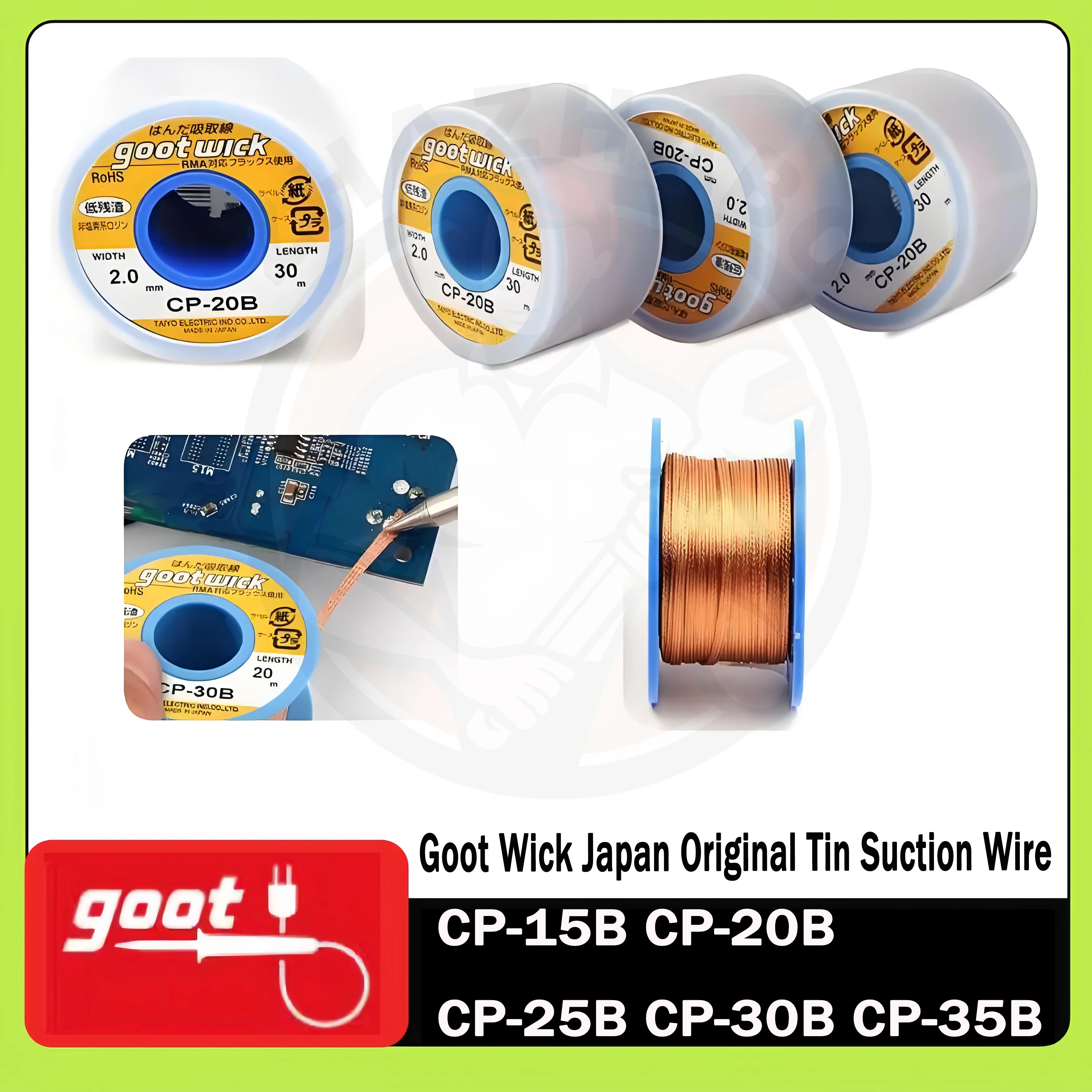 Goot wick cp-15b cp-20b cp-25b
