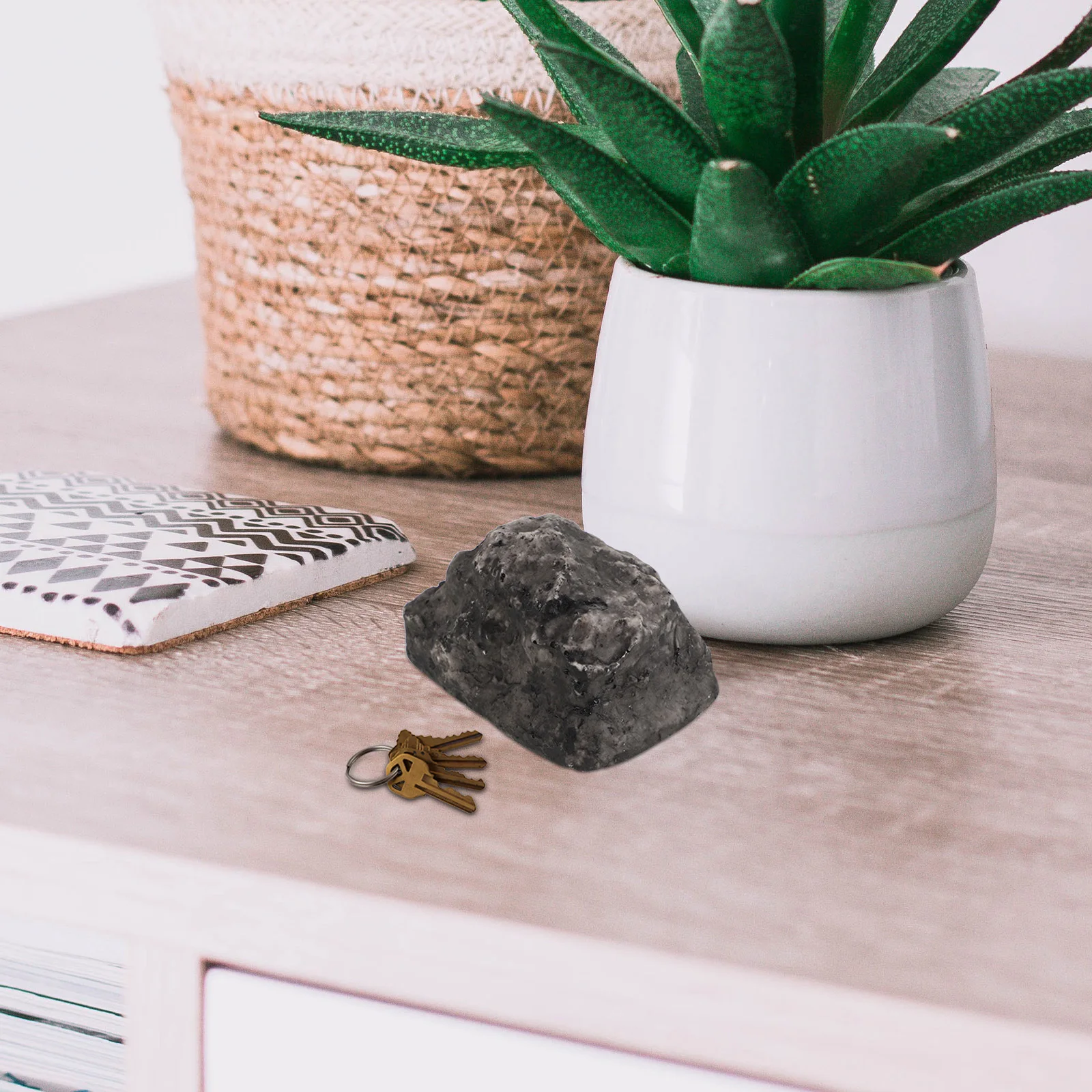 Коробка для ключей из камня из смолы - Фотография_4