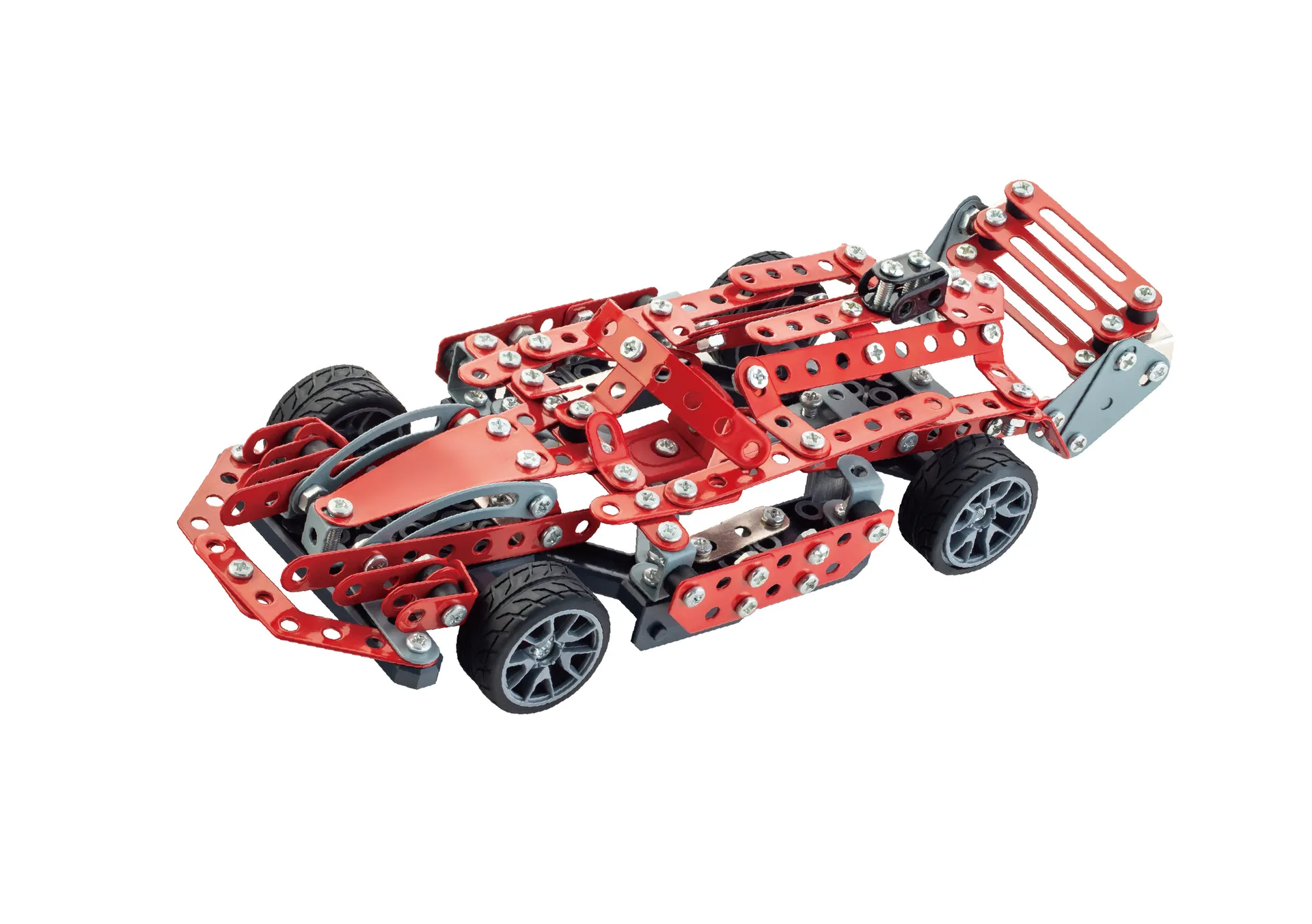 Модель поезда, металлические строительные блоки