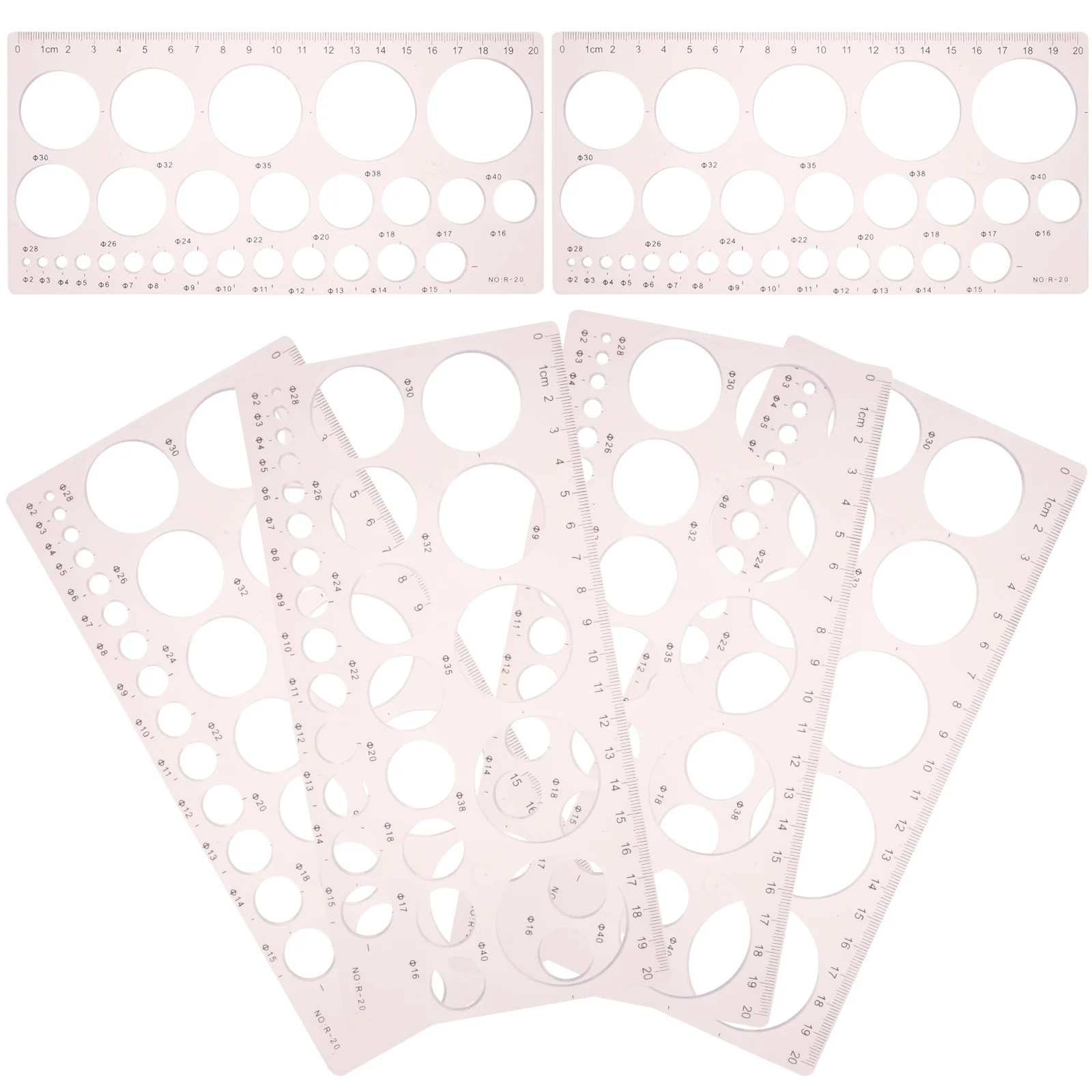 Трафарет с круглыми отверстиями - Фотография_2