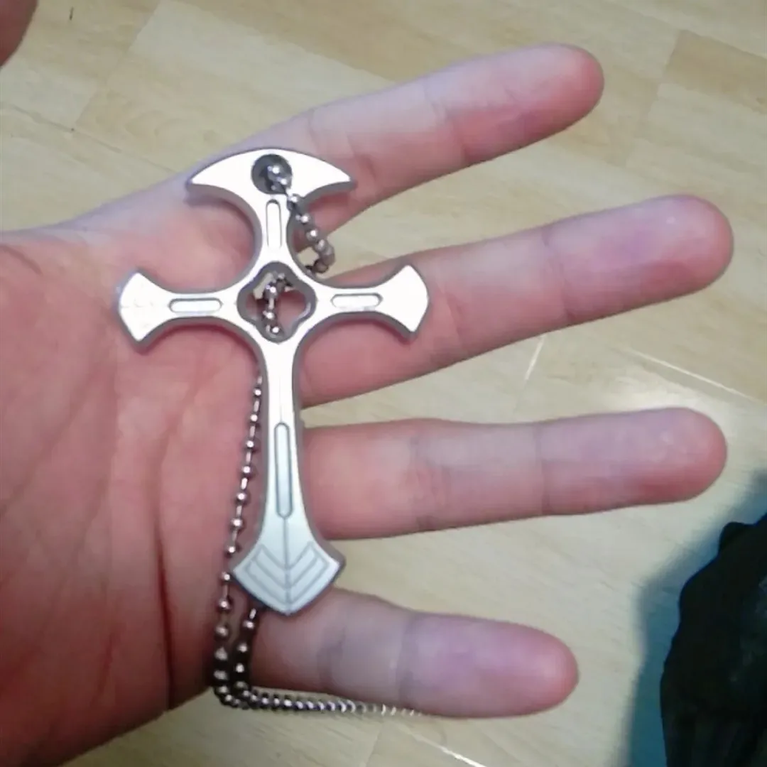 Крест-кулон, ожерелье для самообороны - Фотография_3