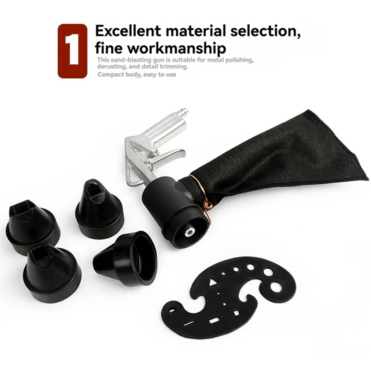 Wbelk набор пневматических пескоструйных - Фотография_5