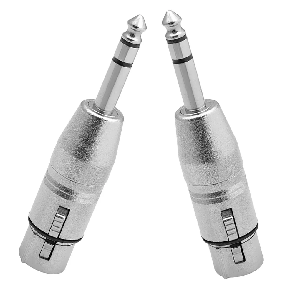 Сбалансированные аудиоадаптеры trs «папа» к разъему xlr для микрофона