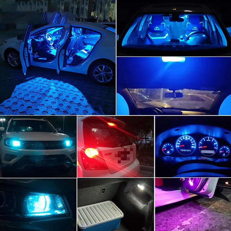 W5w led t10 автомобильный светильник - Фотография_5