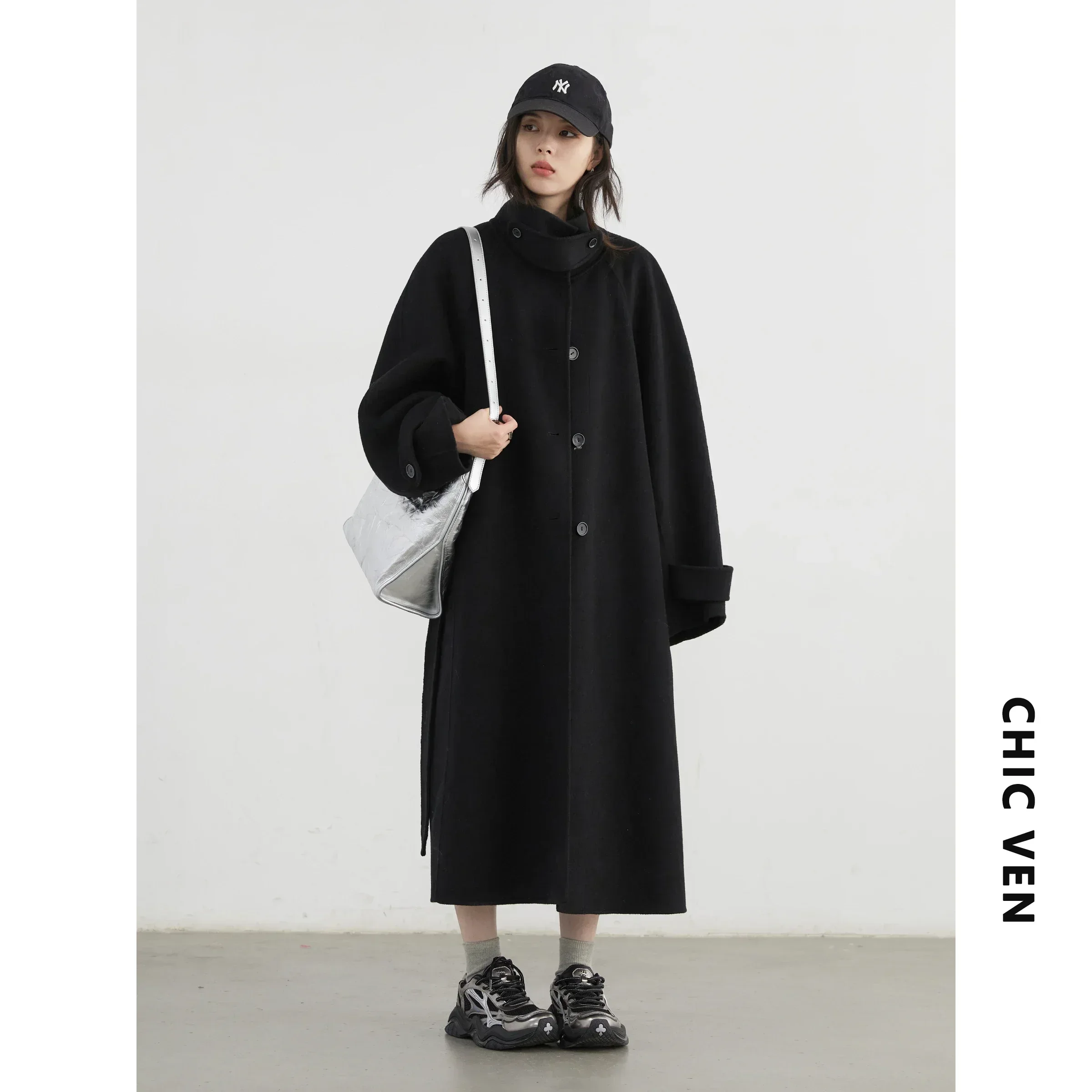 Chic ven корейское женское шерстяное - Фотография_5