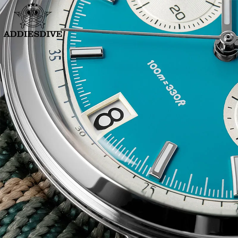 Addiesdive новые кварцевые часы с пандой - Фотография_6