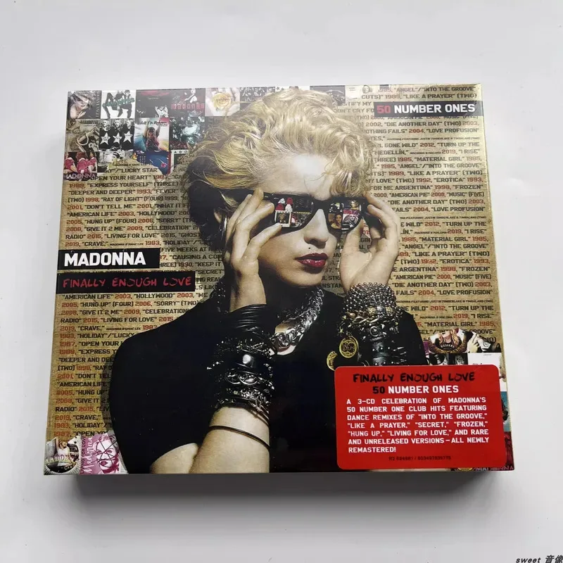 Музыкальный компакт-диск pop madonna