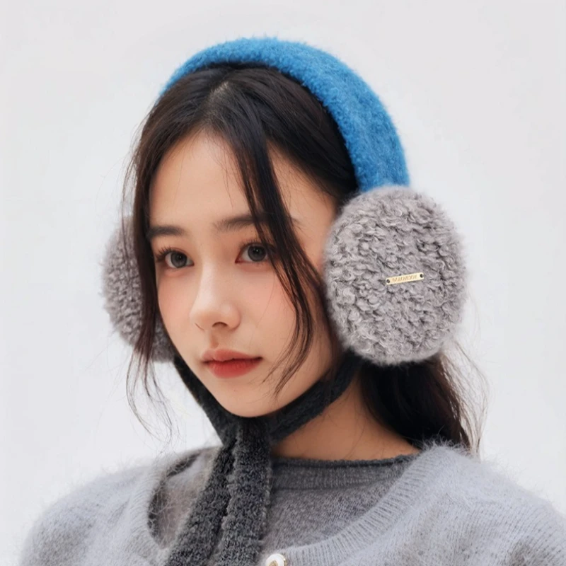 Корейский стиль, плюшевые наушники - Фотография_3