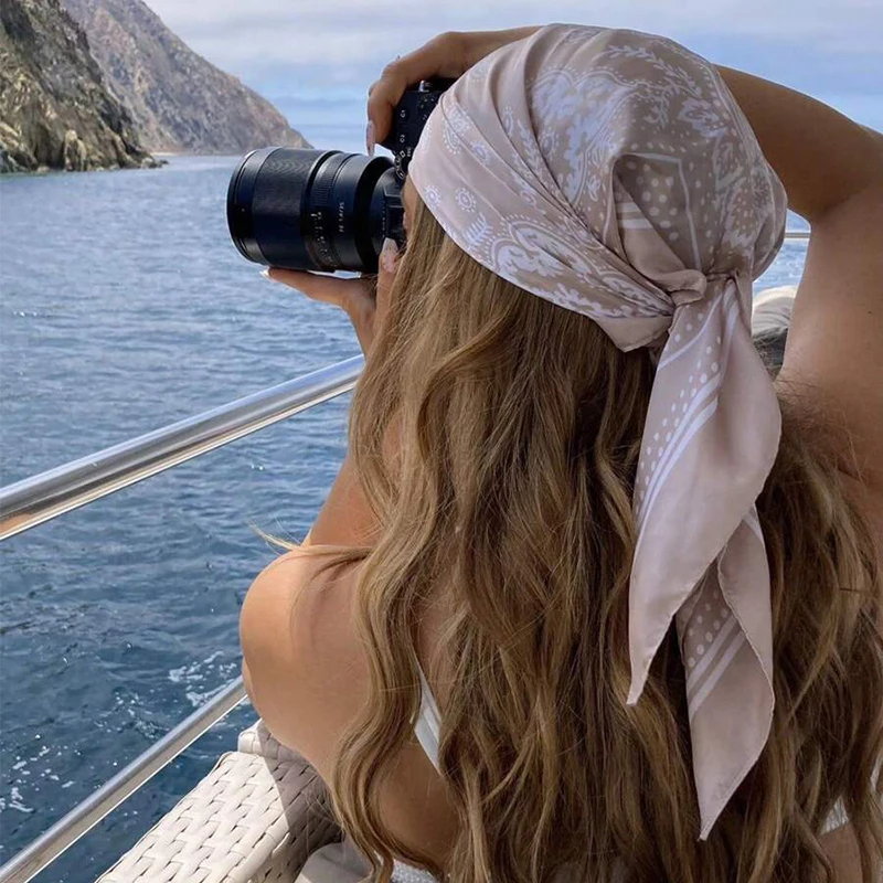Женский платок на голову - Фотография_5