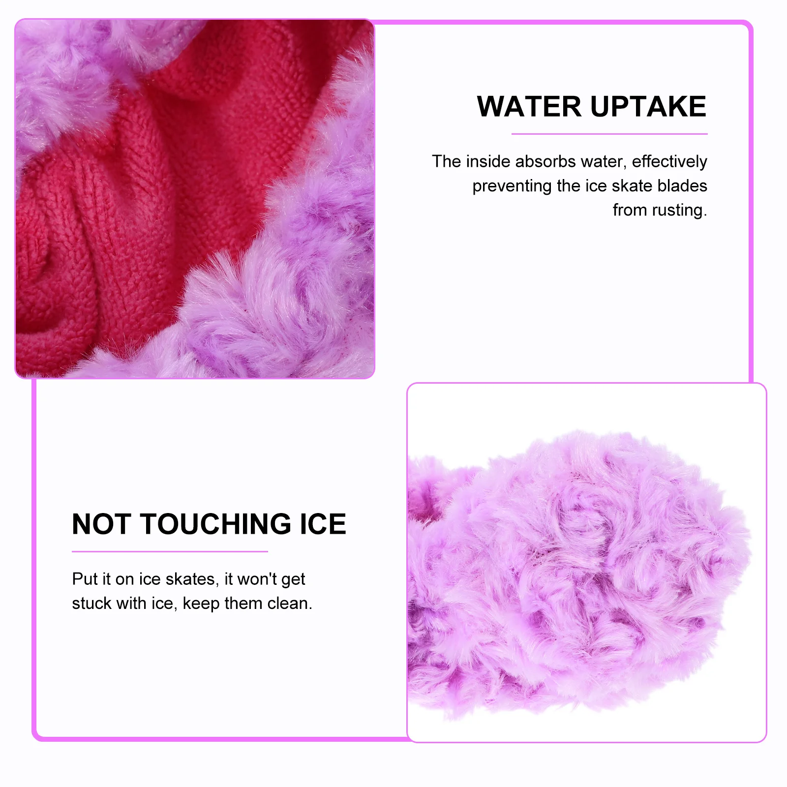 1 пара защитных коньков для коньков - Фотография_2