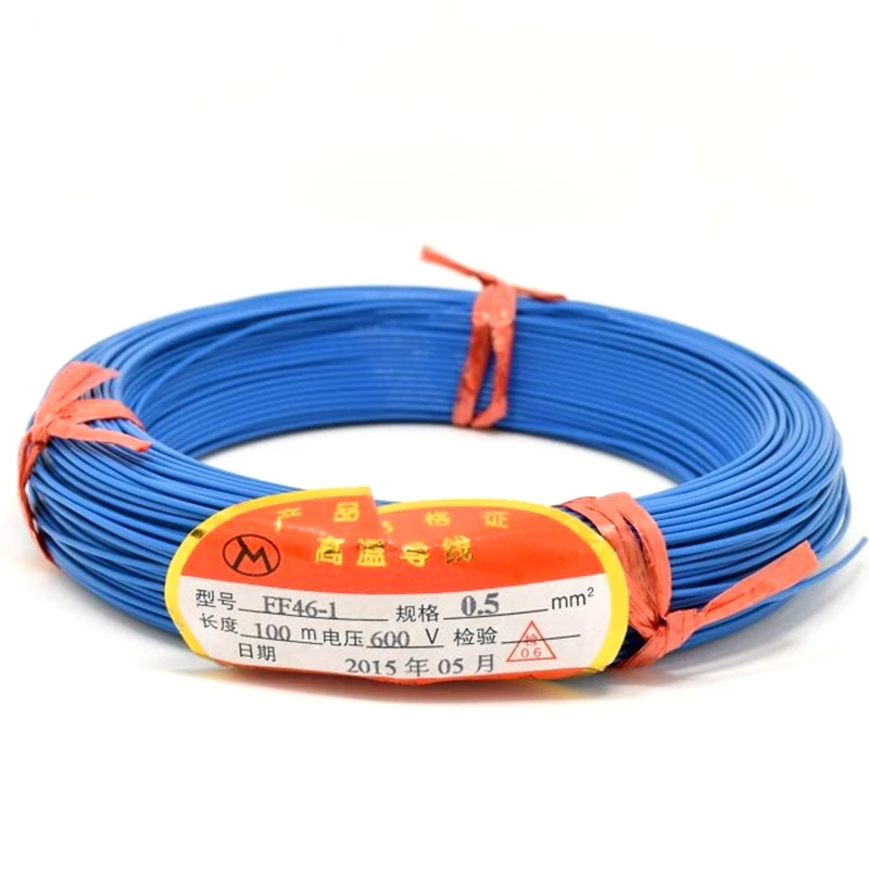 100m cable wire for vehicle loop detector coil sensor barrier 600v 0 - Фотография_5