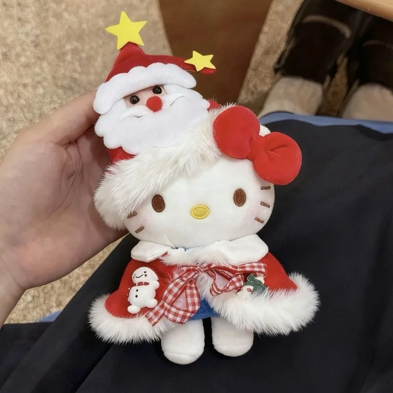 Рождественский хлопковый плюшевый плащ «hello kitty» - Фотография_5