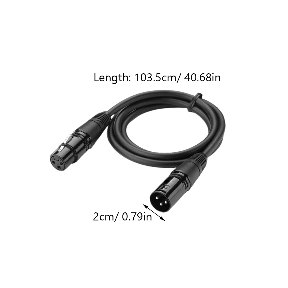 Кабель dmx 1 м профессиональный - Фотография_3