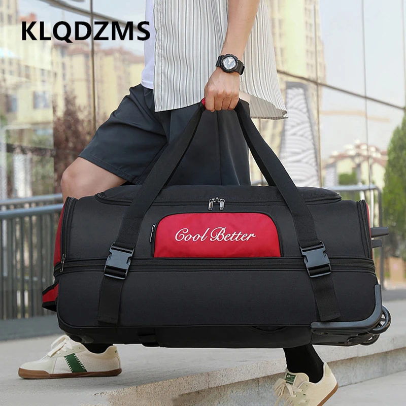 Klqdzms 34-дюймовая дорожная сумка для багажа - Фотография_5