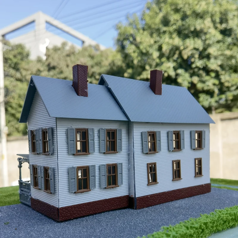 Модель ho dwelling house kit европейско-американская - Фотография_4