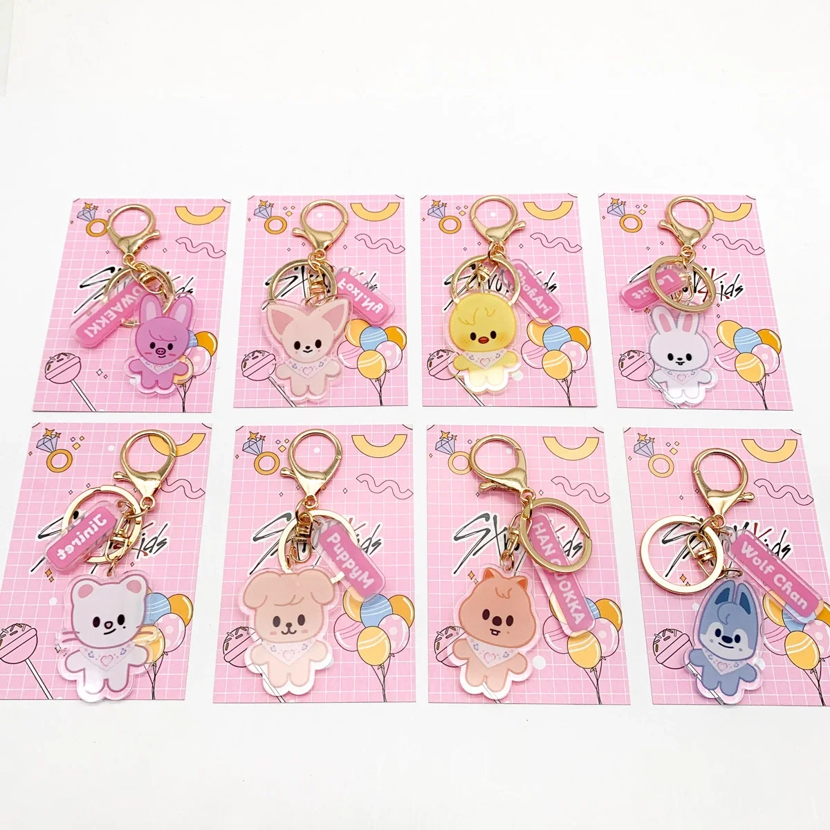 Skzoo stray kids мультфильм акриловый