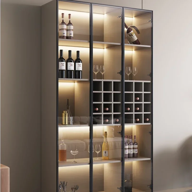 Display glass wine cabinets living - Фотография_2