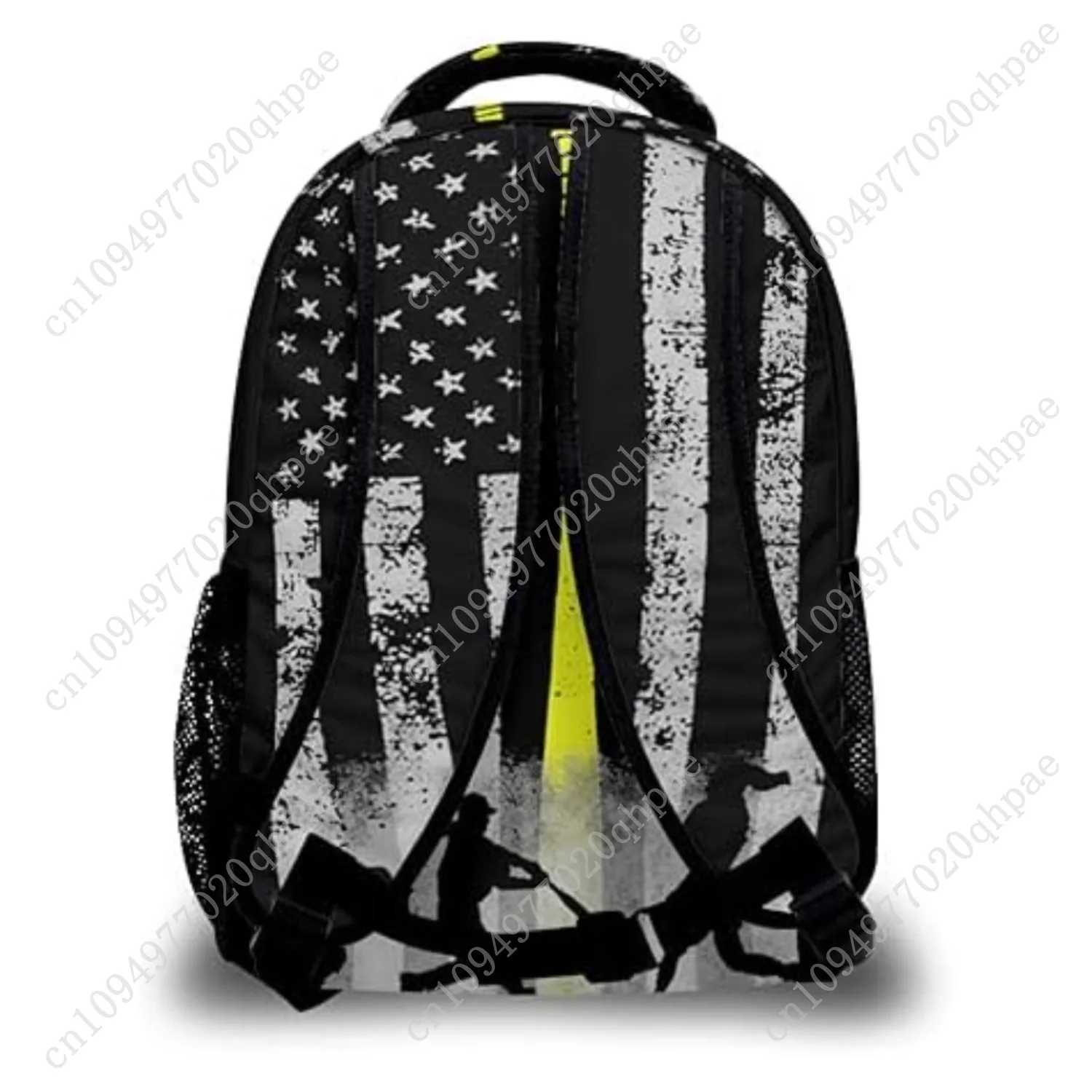 Повседневный рюкзак с принтом флага софтбола - Фотография_5