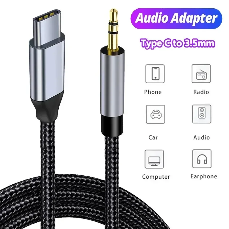 Аудиокабель aux type-c usb c на разъем 3 - Фотография_2