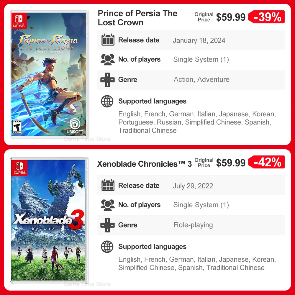 Juegos nintendo switch games ofertas - Фотография_5