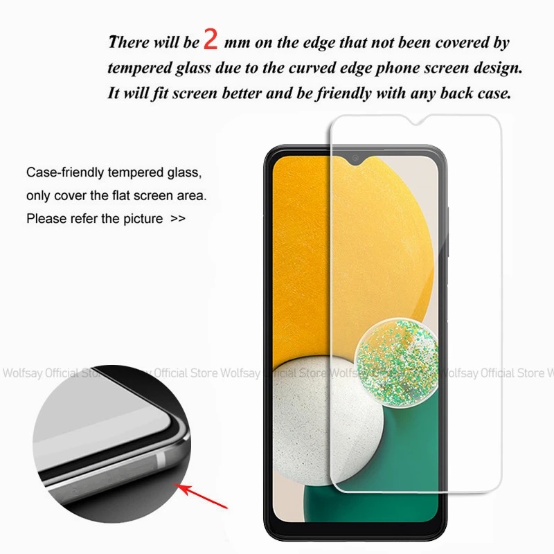 Защитная пленка для экрана samsung galaxy a13 - Фотография_2