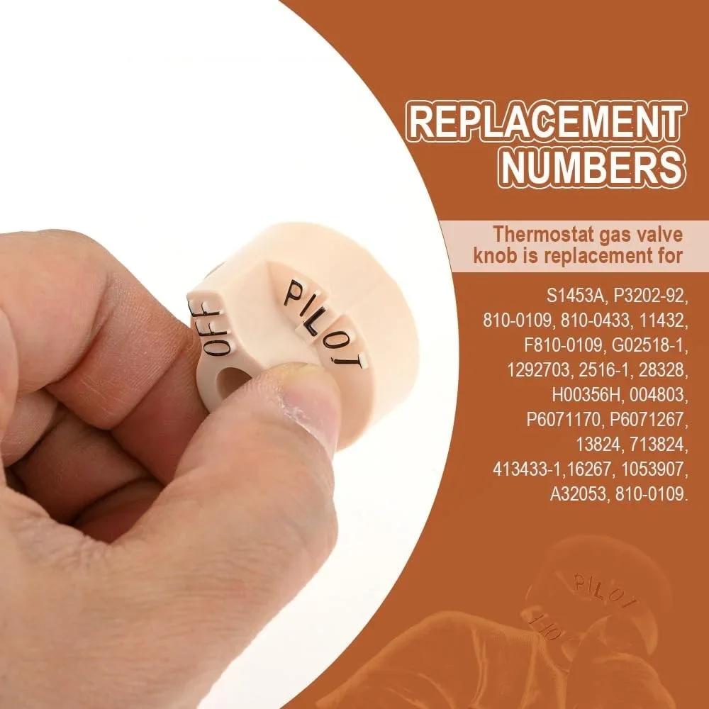 Ручка клапана газа 1751-012 для термостата робертшоу - Фотография_5