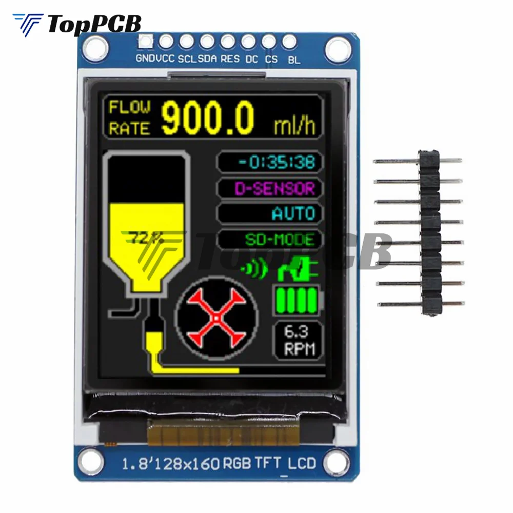 1.8" 1.8 дюйма 128x160 spi