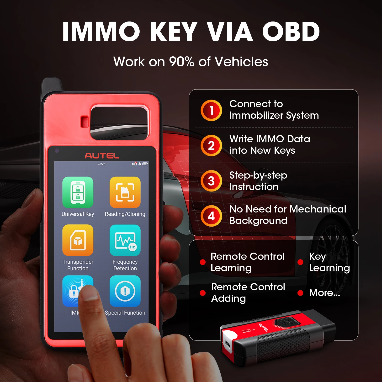 Autel km100e инструмент для программирования - Фотография_5