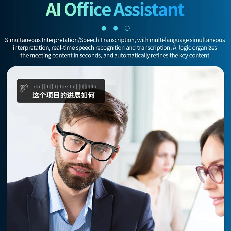 Cy01 smart ai bluetooth-очки с - Фотография_5