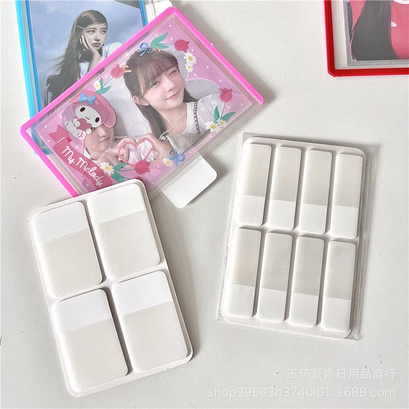 Матовые простые белые наклейки на индекс - Фотография_5