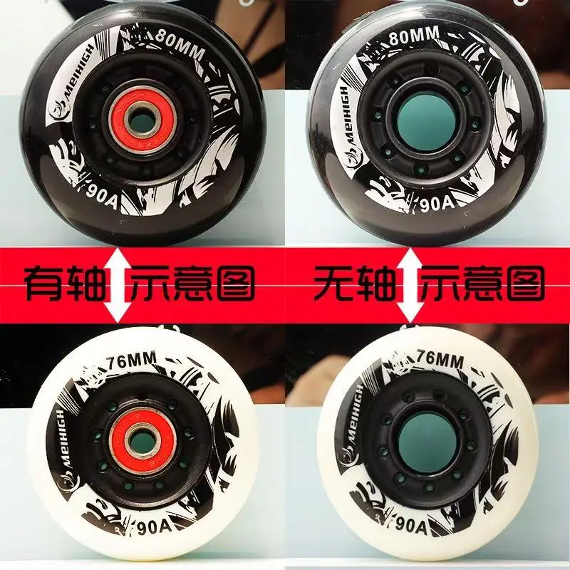 Роликовые коньки с прямой линией - Фотография_4