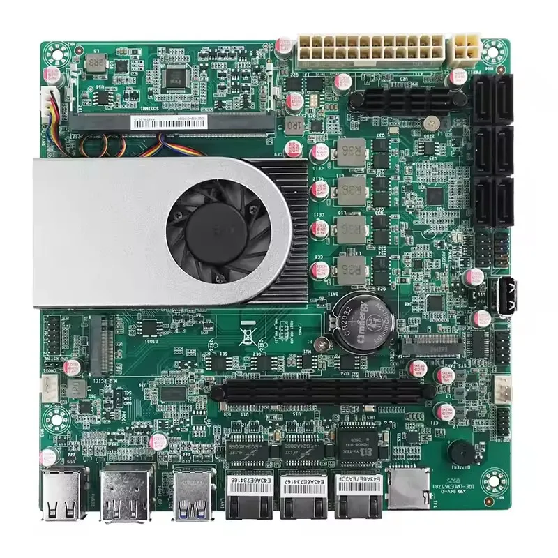 Topton intel twin lake n150 4-ядерная материнская плата itx nas 6 * sata3 - Фотография_2