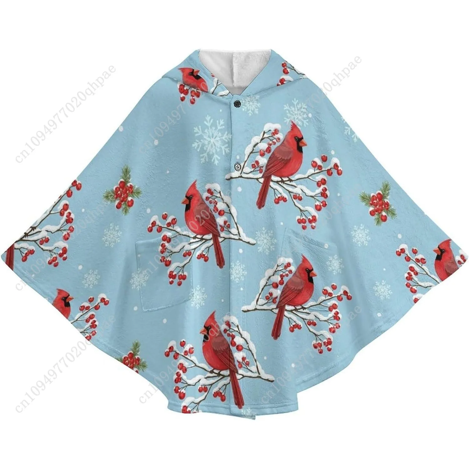 Уютный фланелевой свитер-одеяло - Фотография_4