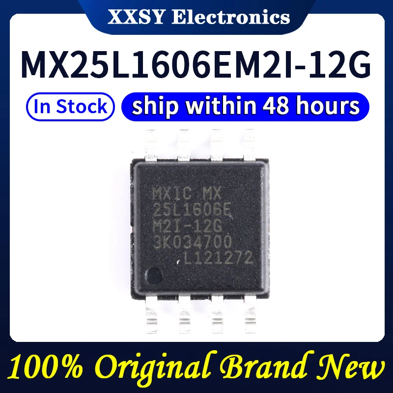 Mx25l1606em2i-12g sop8 25l1606e