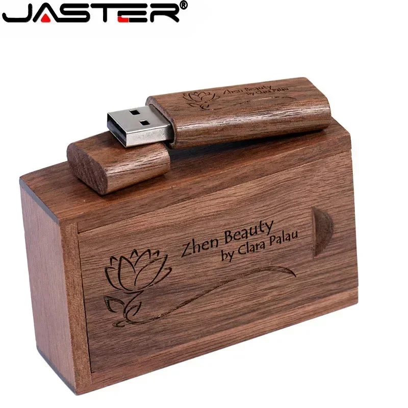 Jaster бесплатный индивидуальный логотип деревянные флэш-накопители usb 2 - Фотография_3