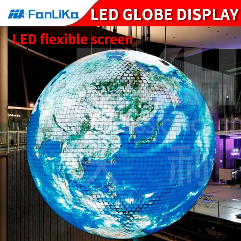 Сферический светодиодный дисплей диаметром p1 - Фотография_2