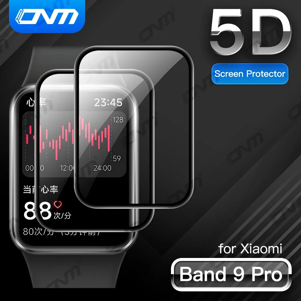 5d защитная пленка для xiaomi mi band 9 pro