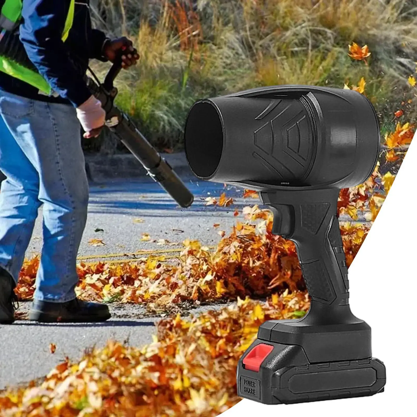 Воздуходувка беспроводная мощная - Фотография_5