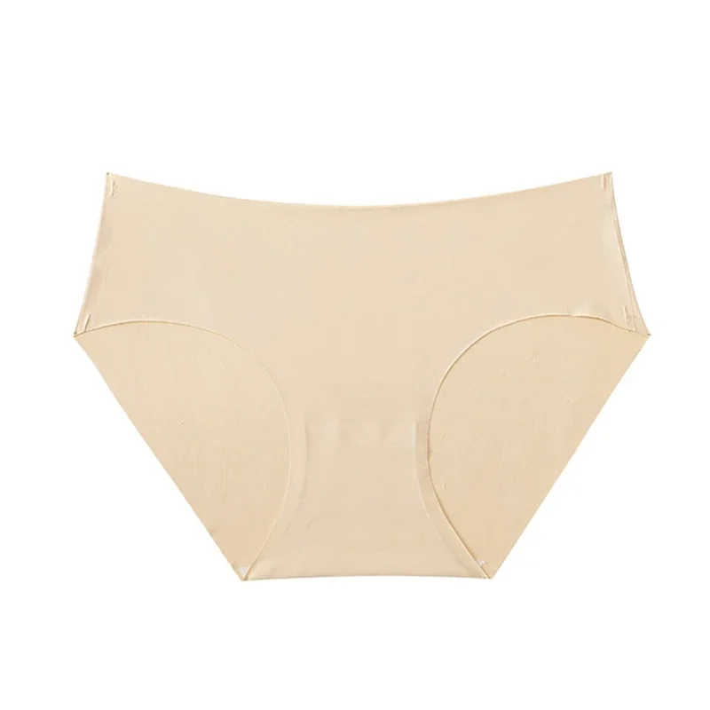 Бесшовные трусики для беременных из ледяного шелка для женщин - Фотография_5