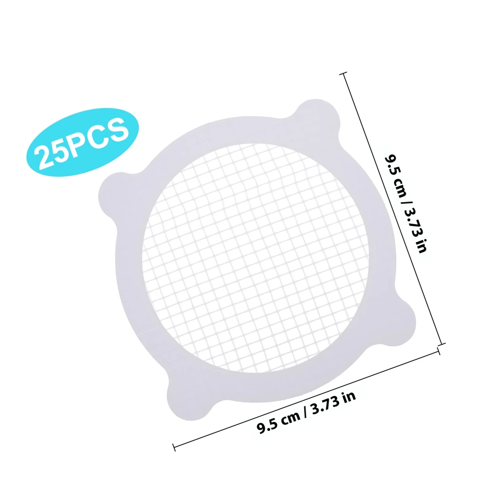 Наклейки для фильтров для волос уникальной формы - Фотография_6